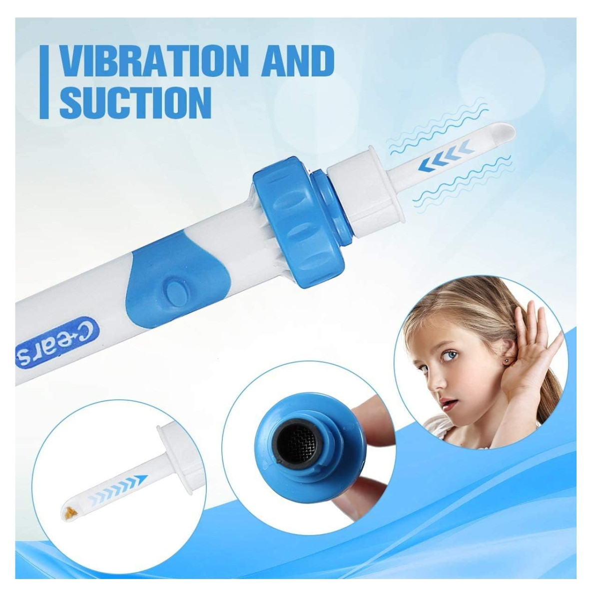 Limpiador De Oidos Electrico Remove cera